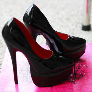 Ellie Shoes - Super Sexy Black Platform Pump Ellie Shoes - Super Sexy Black Platform Pump